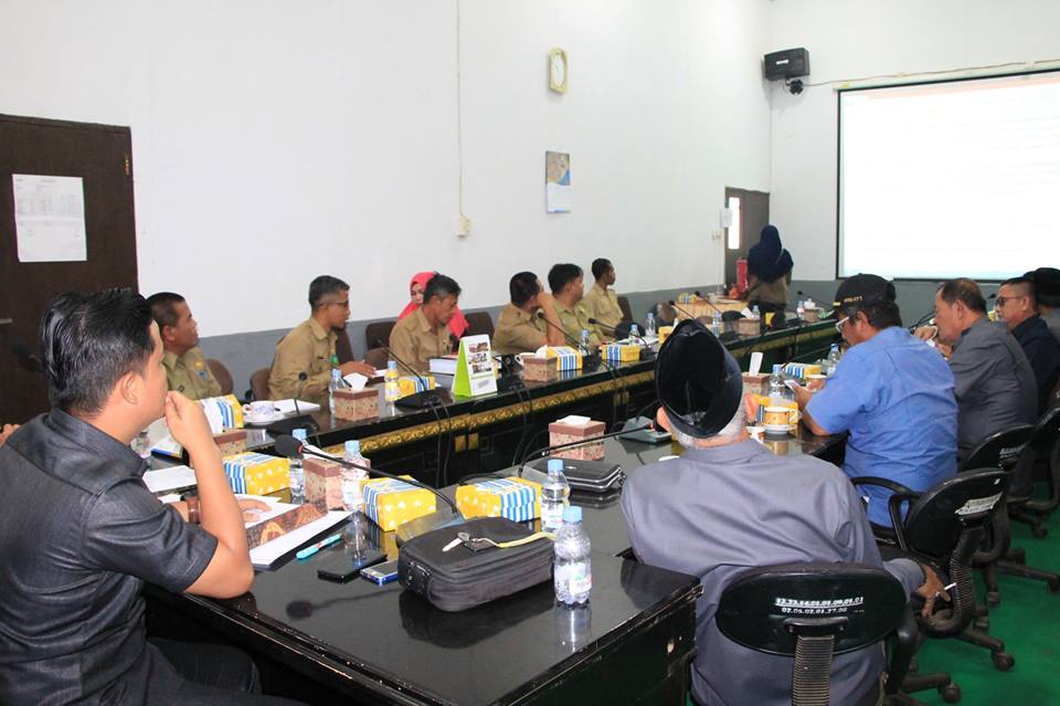 Sekda Menghadiri undangan Pansus DPRD Mengenai LKPJ Bupati APBD Tahun 2017